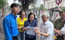 Phường Hồng Hà đẩy nhanh tiến độ giải phóng mặt bằng phục vụ dự án cầu Tứ Liên và cầu Trần Hưng Đạo