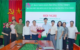 Thành lập Ban đai diện HĐQT ngân hàng chính sách xã hội phường Tùng Thiện