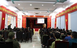 Phường Kiến Hưng tập huấn kỹ năng điều khiển, phân luồng giao thông đối với lực lượng an ninh cơ sở