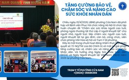 TĂNG CƯỜNG CHĂM SÓC SỨC KHỎE NHÂN DÂN TỪ CƠ SỞ
