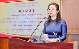 PHƯỜNG LÁNG PHÁT ĐỘNG CUỘC THI CHÍNH LUẬN BẢO VỆ NỀN TẢNG TƯ TƯỞNG CỦA ĐẢNG VÀ HỘI THI BÁO CÁO VIÊN, TUYÊN TRUYỀN VIÊN GIỎI NĂM 2026