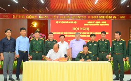 Bàn giao hơn 2.766m² đất quốc phòng để xây dựng Trường Tiểu học Định Công