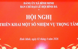 BÌNH MINH KHẨN TRƯƠNG CHUẨN BỊ LỄ HỘI BÌNH ĐÀ 2026 VỚI NHIỀU HOẠT ĐỘNG VĂN HOÁ ĐẶC SẮC TÔN VINH ĐỨC QUỐC TỔ LẠC LONG QUÂN