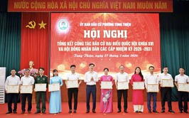 Phường Tùng Thiện: Dấu ấn thành công từ cuộc bầu cử dân chủ, an toàn, đúng luật