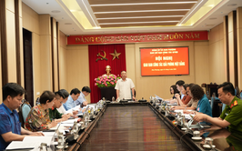 Đảng uỷ xã Đan Phượng giao ban công tác giải phóng mặt bằng