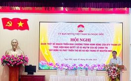 Xã Ngọc Hồi quán triệt nghị quyết 02-NQ/TW về xây dựng và phát triển Thủ đô Hà Nội trong kỷ nguyên mới