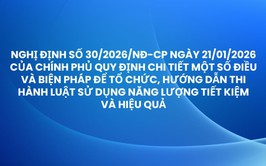 Hướng dẫn thi hành Luật Sử dụng năng lượng tiết kiệm và hiệu quả