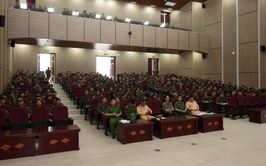 TẬP HUẤN KỸ NĂNG ĐIỀU TIẾT GIAO THÔNG CHO LỰC LƯỢNG AN NINH CƠ SỞ