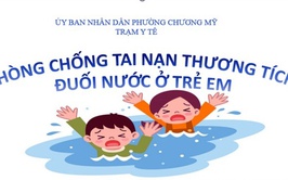 Trạm Y tế phường Chương Mỹ tăng cường truyền thông  kiến thức phòng, chống đuối nước, hướng dẫn kỹ thuật sơ cấp cứu đuối nước tại các trường học 