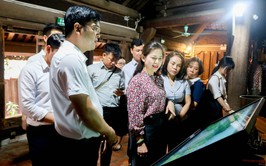 ĐOÀN KIỂM TRA LIÊN NGÀNH THÀNH PHỐ KHẢO SÁT, LÀM VIỆC VỀ CÔNG TÁC TỔ CHỨC LỄ HỘI TẠI QUỐC OAI