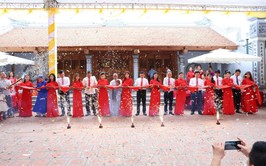 Khánh thành công trình tu bổ, tôn tạo di tích quốc gia chùa Bầu Bỏi, thôn Cầu Bầu xã Ứng Thiên