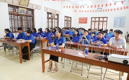 Đoàn Thanh niên xã Thượng Phúc tuyên truyền thực hiện Dự án Khu đô thị thể thao Olympic và công tác giải phóng mặt bằng trên địa bàn xã