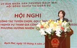 Phường Bạch Mai khen thưởng thành tích trong công tác tuyển quân