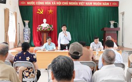 Xã Bát Tràng lấy ý kiến nhân dân về phương án giải tỏa, di dời chợ sáng Bát Tràng