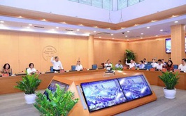 Hoài Đức tham dự trực tuyến phiên họp UBND Thành phố Hà Nội thường kỳ tháng 4 năm 2026