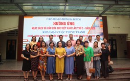 Phường Hai Bà Trưng: Lan tỏa văn hóa đọc qua từng nét vẽ - Khi sách trở thành nguồn cảm hứng sáng tạo