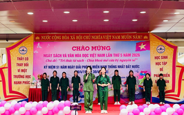 Ngày sách và Văn hóa đọc Việt Nam lần thứ 5 năm 2026tại Trường Tiểu học Tân Lập B