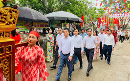 Khai mạc Lễ hội truyền thống Làng Hiệp Lộc