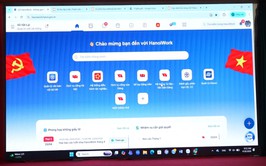 Xã Vật Lại tập huấn sử dụng hệ thống HanoiWork