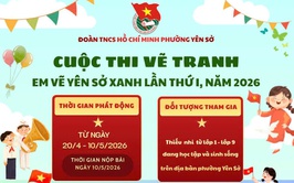  PHÁT ĐỘNG CUỘC THI VẼ TRANH

