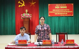 ĐẢNG ỦY XÃ CỔ ĐÔ TỔ CHỨC HỘI NGHỊ LÀM VIỆC VỚI CỤM CẤP ỦY SỐ 06