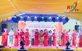 Thôn Bái Nội long trọng tổ chức Lễ đón nhận Bằng xếp hạng di tích lịch sử cấp Thành phố đối với Chùa Đại Khai