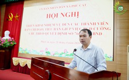 Phú Cát triển khai nhiệm vụ cưỡng chế xử lý vi phạm đất đai, trật tự xây dựng