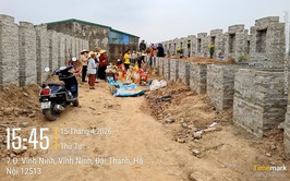 Tuyên truyền vận động 604 gia đình di chuyển mộ vào khu vực tập trung