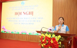 HỘI LIÊN HIỆP PHỤ NỮ XÃ CỔ ĐÔ TỔ CHỨC TUYÊN TRUYỀN PHÂN LOẠI VÀ XỬ LÝ RÁC THẢI SINH HOẠT TẠI HỘ GIA ĐÌNH