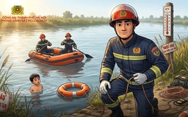 Hà Nội: Tuyên truyền cảnh báo tai nạn đuối nước trong mùa hè nắng nóng
