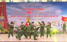 Hưởng ứng Ngày sách và Văn hóa đọc Việt Nam năm 2026 trên địa bàn xã
