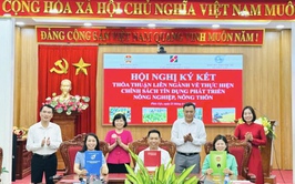 Phúc Lộc ký kết thoả thuận liên ngành thực hiện chính sách tín dụng phát triển nông nghiệp, nông thôn