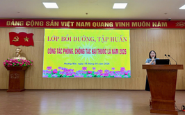 KHAI GIẢNG LỚP BỒI DƯỠNG, TẬP HUẤN NGHIỆP VỤ CÔNG TÁC TUYÊN GIÁO VÀ DÂN VẬN NĂM 2025