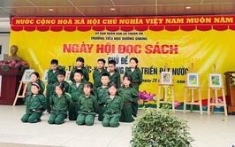 Các trường học sôi nổi hưởng ứng Ngày sách và văn hóa đọc Việt Nam