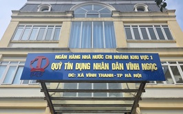 Quỹ tín dụng nhân dân Vĩnh Ngọc(Xã Vĩnh Thanh, Thành phố Hà Nội) thông báo về việc thay đổi thông tin đăng ký hợp tác xã