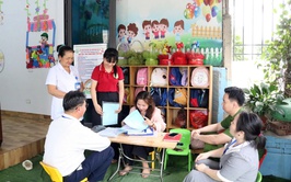 Kiểm tra an toàn thực phẩm tại các trường mầm non ngoài công lập trên địa bàn xã Quảng Bị