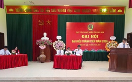 Đại hội đại biểu thành viên thường niên Quỹ Tín dụng Nhân dân Hà Hồi năm 2026