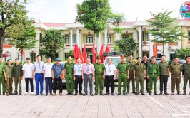 Ra quân duy trì trật tự đô thị trên địa bàn xã Hưng Đạo