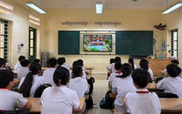 Các trường THCS trên địa bàn xã sôi nổi 