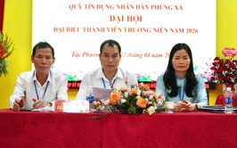 Đại hội đại biểu thành viên thường niên năm 2026 Quỹ tín dụng nhân dân Phùng Xá