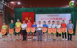 Sôi nổi Giải bóng chuyền hơi nam – nữ xã Phú Cát lần thứ I năm 2026