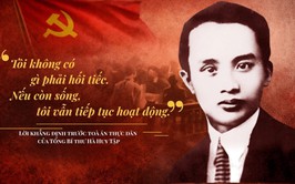 Tuyên truyền Kỷ niệm 120 năm Ngày sinh đồng chí Hà Huy Tập