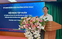 Phường Đông Ngạc tổ chức Lớp tập huấn Kỹ năng số cho Tổ chuyển đổi số cộng đồng năm 2026