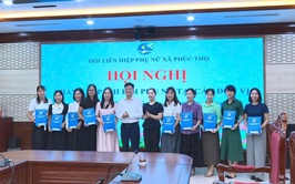 Phúc Thọ: Ra mắt 22 Chi hội Phụ nữ khối trường học