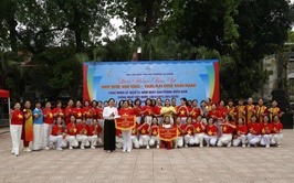 Sôi nổi liên hoan dân vũ “Nhịp bước non sông – Vang mãi khúc khải hoàn” năm 2026