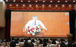 Phường Hà Đông tham gia hội nghị Phổ biến, quán triệt và triển khai thực hiện các văn kiện, nghị quyết về công tác kiểm tra, giám sát, kỷ luật của Đảng