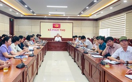 Phúc Thọ tiếp sóng Hội nghị phổ biến, quán triệt các văn kiện, nghị quyết về công tác kiểm tra, giám sát, kỷ luật của Đảng