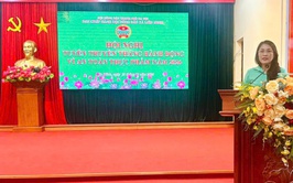 Hội Nông dân xã tổ chức tập huấn kỹ thuật sản xuất rau hữu cơ