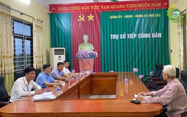 Bí thư Đảng ủy - Chủ tịch HĐND xã Phú Cát tiếp công dân định kỳ tháng 4 năm 2026