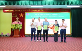 Hội nghị công bố quyết định thành lập Ban đại diện Hội đồng quản trị Ngân hàng Chính sách xã hội xã Yên Xuân và đánh giá hoạt động tín dụng chính sách quý I, triển khai phương hướng, nhiệm vụ quý II năm 2026
